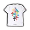 T-shirt Chrome Hearts con croce multicolore T-shirt Chrome Hearts con croce multicolore