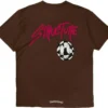 T-shirt Chrome Hearts Matty Boy Structure marrone T-shirt Chrome Hearts Matty Boy Structure marrone