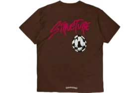T-shirt Chrome Hearts Matty Boy Structure marrone