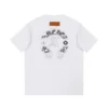 T-shirt Louis Vuitton X Chrome Hearts bianca T-shirt Louis Vuitton X Chrome Hearts bianca