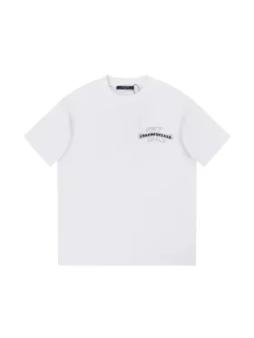 T-shirt Louis Vuitton X Chrome Hearts bianca