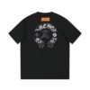 T-shirt Louis Vuitton X Chrome Hearts nera T-shirt Louis Vuitton X Chrome Hearts nera